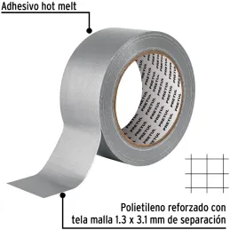 Cintas Ducte Tape 48mm x30m Resistente a Temperaturas Pretul 20529 Pretul-Cintas Ducte Tape 48mm x30m Resistente a Temperaturas 
