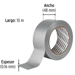 Cintas Ducte Tape 48mm x30m Resistente a Temperaturas Pretul 20529 Pretul-Cintas Ducte Tape 48mm x30m Resistente a Temperaturas 