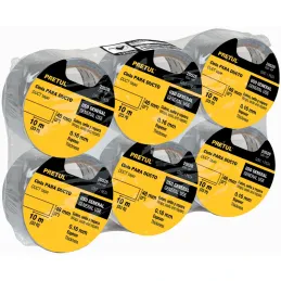 Cintas Ducte Tape 48mm x10m Resistente a Temperaturas Pretul 20528 Pretul-Cintas Ducte Tape 48mm x10m Resistente a Temperaturas 