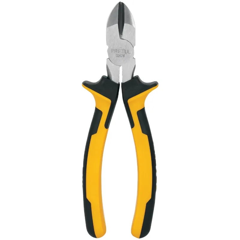 Alicates de corte diagonal 7" ComfortGrip Acarbono MangoPVC Pretul 22678 Pretul-Alicates de corte diagonal 7" ComfortGrip Acarbo