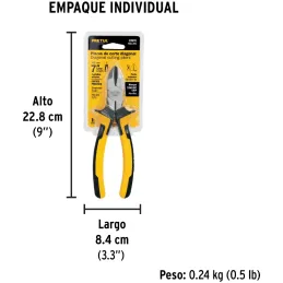 Alicates de corte diagonal 7" ComfortGrip Acarbono MangoPVC Pretul 22678 Pretul-Alicates de corte diagonal 7" ComfortGrip Acarbo