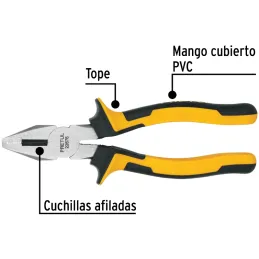 Alicates universal 7" ComfortGrip Acarbono MangoPVC Pretul 22676 Pretul-Alicates universal 7" ComfortGrip Acarbono MangoPVC Pret