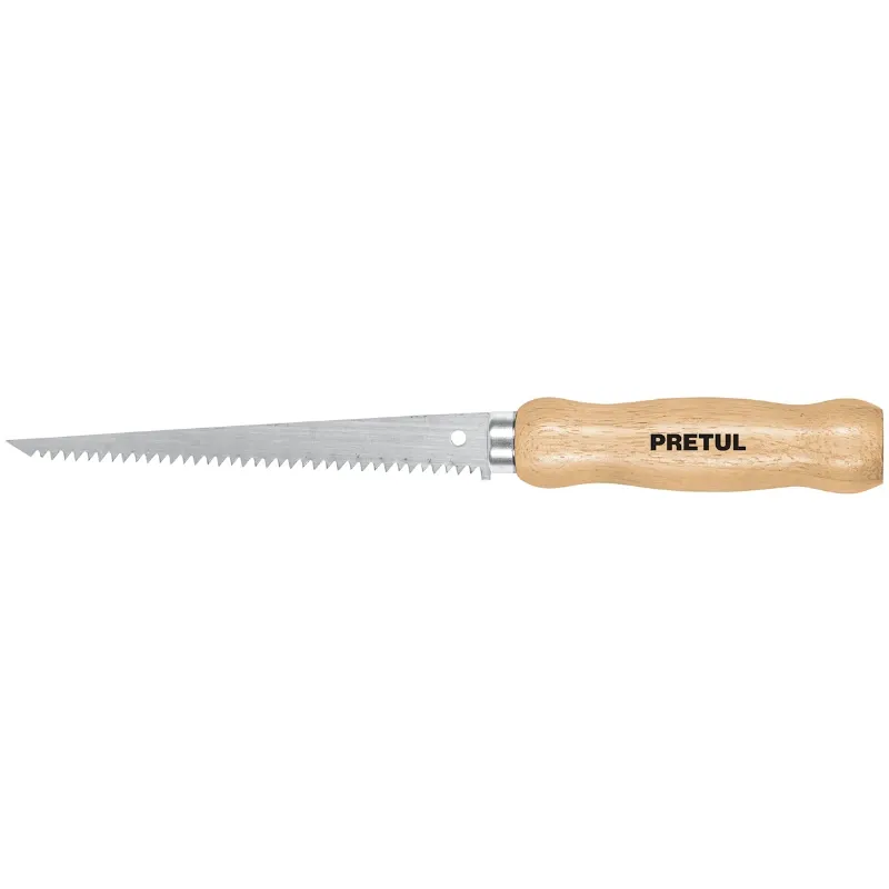 Serrucho para muro de Yeso 6" DPP6, Mango de Madera, STR-6 22934 Pretul Pretul-Serrucho para muro de Yeso 6" DPP6, Mango de Made