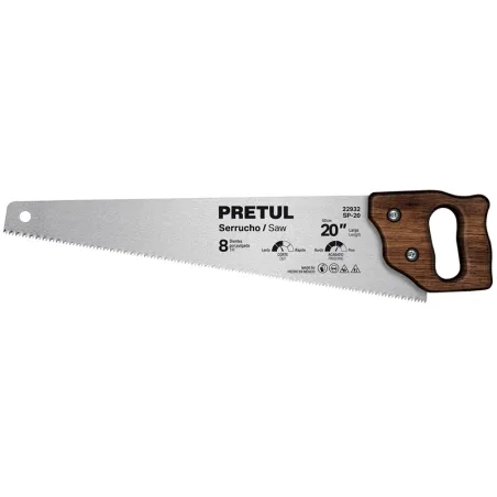 Serrucho 20 " Espesor 0.6mm DPP 7 en acero alto carbono templado, SP-20 22932 Pretul Pretul-Serrucho 20 " Espesor 0.6mm DPP 7 en