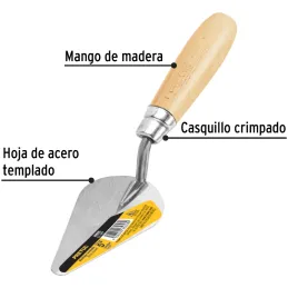 Badilejo Soldado 5", en acero al carbono, para Albañileria, CT-5PP 20605 Pretul Pretul-Badilejo Soldado 5", en acero al carbono,