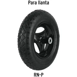 Llantas 14" x3" Neumatica Reforzada llanta sola sin camara, N-P 25008 Pretul Pretul-Llantas 14" x3" Neumatica Reforzada llanta s