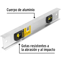 Nivel 14", Cuerpo de Aluminio, Gotas resistente a la abrasion y al impacto, NP-14P 22456 Pretul Pretul-Nivel 14", Cuerpo de Alum
