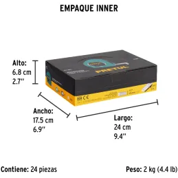 Winchas Flexometro 3M CintaAncha ABS VariosColores Pretul 21607 Pretul-Winchas Flexometro 3M CintaAncha ABS VariosColores Pretul