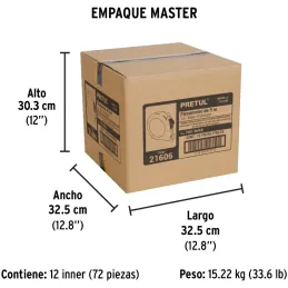 Winchas Flexometro Amarillo 5M CintaAncha ABS Pretul 21606 Pretul-Winchas Flexometro Amarillo 5M CintaAncha ABS Pretul 21606 Fab