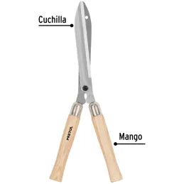 Tijera de Poda Economica 48cm, Mango de Madera, T-19P 23060 Pretul Pretul-Tijera de Poda Economica 48cm, Mango de Madera, T-19P 