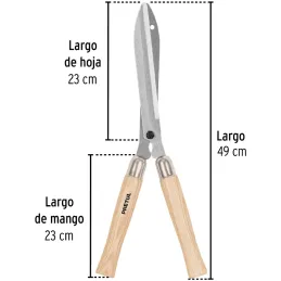 Tijera de Poda Economica 48cm, Mango de Madera, T-19P 23060 Pretul Pretul-Tijera de Poda Economica 48cm, Mango de Madera, T-19P 