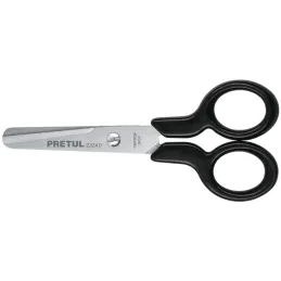 Tijeras Escolar Punta Roma 4-1/2", en acero de Inoxidable, TIES-4-1/2 23240 Pretul Pretul-Tijeras Escolar Punta Roma 4-1/2", en 
