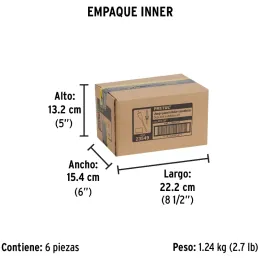 Juego para instalar cerraduras, 3 piezas, para madera y aluminio, KIT-3P 23549 Pretul Pretul-Juego para instalar cerraduras, 3 p