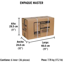 Juego para instalar cerraduras, 3 piezas, para madera y aluminio, KIT-3P 23549 Pretul Pretul-Juego para instalar cerraduras, 3 p