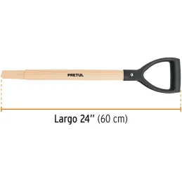 Mango de Repuesto para Lampa Puño "Y" T-2000 24", MG-PDP-y 20548 Pretul Pretul-Mango de Repuesto para Lampa Puño "Y" T-2000 24",