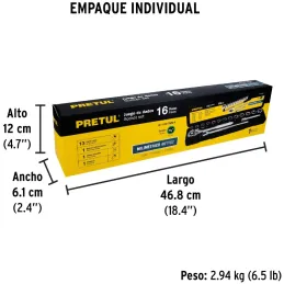 Juegos de herramientas 16 Piezas MM E1/2 EP Pretul 21174 Pretul-Juegos de herramientas 16 Piezas MM E1/2 EP Pretul 21174 Estuche