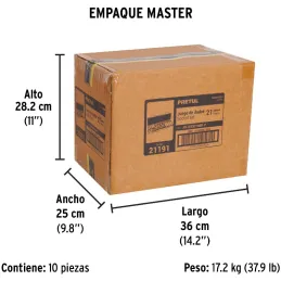 Juegos de herramientas 21 Piezas MM E3/8 EP Pretul 21191 Pretul-Juegos de herramientas 21 Piezas MM E3/8 EP Pretul 21191 Estuche