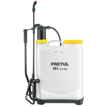 Fumigador de Mochila 20L Bombeo Lateral Pretul 24588 Pretul-Fumigador de Mochila 20L Bombeo Lateral Pretul 24588 Lanzas de polip