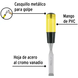 Formones 5/8", en acero al Carbono, FT-5/8 21659 Pretul Pretul-Formones 5/8", en acero al Carbono, FT-5/8 21659 Pretul Hoja de a