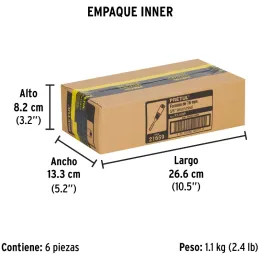 Formones 5/8", en acero al Carbono, FT-5/8 21659 Pretul Pretul-Formones 5/8", en acero al Carbono, FT-5/8 21659 Pretul Hoja de a