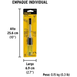 Formones 1/4", en acero al Carbono, FT-1/4 21650 Pretul Pretul-Formones 1/4", en acero al Carbono, FT-1/4 21650 Pretul Hoja de a