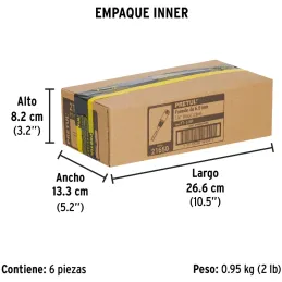 Formones 1/4", en acero al Carbono, FT-1/4 21650 Pretul Pretul-Formones 1/4", en acero al Carbono, FT-1/4 21650 Pretul Hoja de a