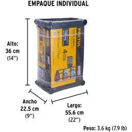 Estantes Plastico uso Pesado 4 Repisas Ventiladas 108kg Pretul 25075 Pretul-Estantes Plastico uso Pesado 4 Repisas Ventiladas 10
