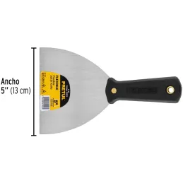 Espatula Flexible 5", Hoja a todo lo largo del Mango para maxima Resistencia, ET-5F 20323 Pretul Pretul-Espatula Flexible 5", Ho