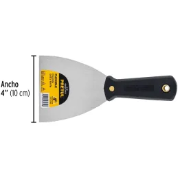 Espatula Flexible 4", Hoja a todo lo largo del Mango para maxima Resistencia, ET-4F 21517 Pretul Pretul-Espatula Flexible 4", Ho