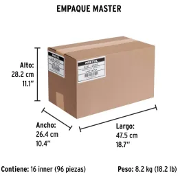 Espatula Flexible 4", Hoja a todo lo largo del Mango para maxima Resistencia, ET-4F 21517 Pretul Pretul-Espatula Flexible 4", Ho
