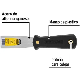 Espatula Flexible 1", Hoja a todo lo largo del Mango para maxima Resistencia, ET-1F 20322 Pretul Pretul-Espatula Flexible 1", Ho
