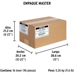 Espatula Flexible 1", Hoja a todo lo largo del Mango para maxima Resistencia, ET-1F 20322 Pretul Pretul-Espatula Flexible 1", Ho