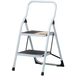 Escaleras Tubulares 2 Peldaños Plegables T3 Max2m P4.5kg Acero, Pretul 24118 Pretul-Escaleras Tubulares 2 Peldaños Plegables T3 