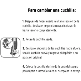 Cutter 6" 18mm Plastico 1Navaja de Acero, Pretul CUT-6P 22405 Pretul-Cutter 6" 18mm Plastico 1Navaja de Acero, Pretul CUT-6P 224