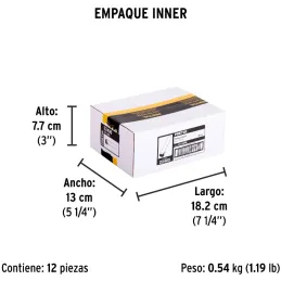 Cutter 6" 18mm Plastico 1Navaja de Acero, Pretul CUT-6P 22405 Pretul-Cutter 6" 18mm Plastico 1Navaja de Acero, Pretul CUT-6P 224