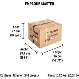 Cutter 6" 18mm con AlmaMetalica 1Navaja de Acero, Pretul CUT-6P 22396 Pretul-Cutter 6" 18mm con AlmaMetalica 1Navaja de Acero, P