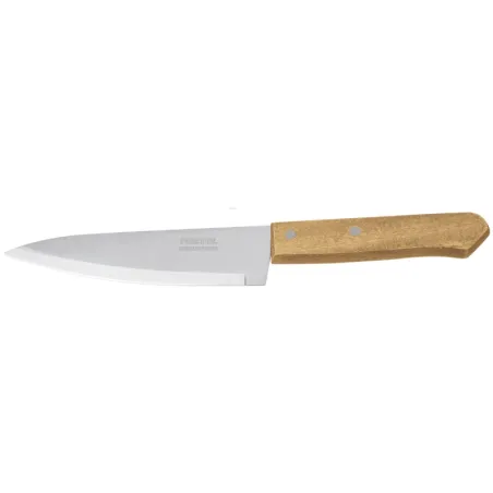 Cuchillo de Chef 6" mango de Madera, acero inoxidable, CUCH-M61 23080 Pretul Pretul-Cuchillo de Chef 6" mango de Madera, acero i