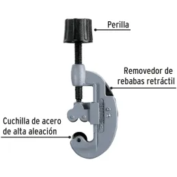 Cortador de Tubo de Cobre Apertura 1 1/8", Incluye Cuchilla de Repuesto, COT-P 20960 Pretul Pretul-Cortador de Tubo de Cobre Ape