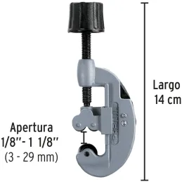 Cortador de Tubo de Cobre Apertura 1 1/8", Incluye Cuchilla de Repuesto, COT-P 20960 Pretul Pretul-Cortador de Tubo de Cobre Ape