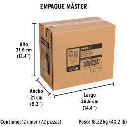 Juego de Acoples y Conectores de Acero Cromado 4 Piezas, Cuerda 1/4 NPT, CORAL-4P 27020 Pretul Pretul-Juego de Acoples y Conecto