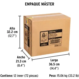 Juego de Acople F y Conectores de Acero Cromado 5 Piezas, Cuerda 1/4 NPT, CORAL-5P 27021 Pretul Pretul-Juego de Acople F y Conec