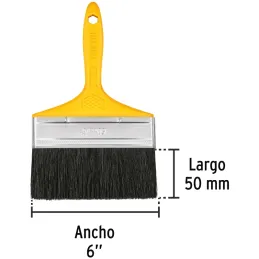 Brochas Profesionales 6" 58x16.6mm ResisteSolvente 21531 Pretul Pretul-Brochas Profesionales 6" 58x16.6mm ResisteSolvente 21531 