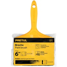 Brochas Profesionales 6" 58x16.6mm ResisteSolvente 21531 Pretul Pretul-Brochas Profesionales 6" 58x16.6mm ResisteSolvente 21531 