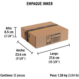 Brochas Profesionales 5" 53x16.6mm ResisteSolvente 21530 Pretul Pretul-Brochas Profesionales 5" 53x16.6mm ResisteSolvente 21530 