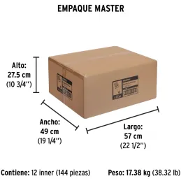 Brochas Profesionales 5" 53x16.6mm ResisteSolvente 21530 Pretul Pretul-Brochas Profesionales 5" 53x16.6mm ResisteSolvente 21530 