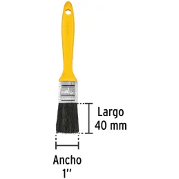 Brochas Profesionales 1" 40x8mm ResisteSolvente Pretul 21524 Pretul-Brochas Profesionales 1" 40x8mm ResisteSolvente Pretul 21524