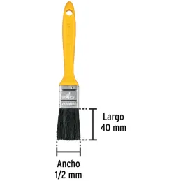 Brochas Profesionales 1/2" 40x6.3mm ResisteSolvente Pretul 21532 Pretul-Brochas Profesionales 1/2" 40x6.3mm ResisteSolvente Pret