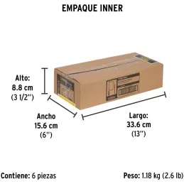 Arco de Sierra Arco Calador 6", Incluye 5 sierras, Varios Usos, ACA-6 20000 Pretul Pretul-Arco de Sierra Arco Calador 6", Incluy
