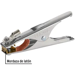 Tenaza para Tierra, en Acero Galvanizado 300A, Longitud 170mm Peso 133g, PTI-300P 24234 Pretul Pretul-Tenaza para Tierra, en Ace