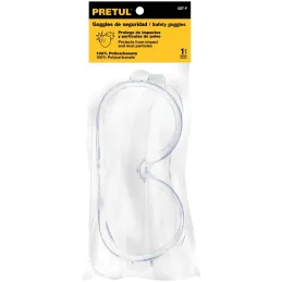 Goggles de Seguridad, Policarbonato con UV Antirayadura, Ventilacion Directa, GOT-P 21538 Pretul Pretul-Goggles de Seguridad, Po